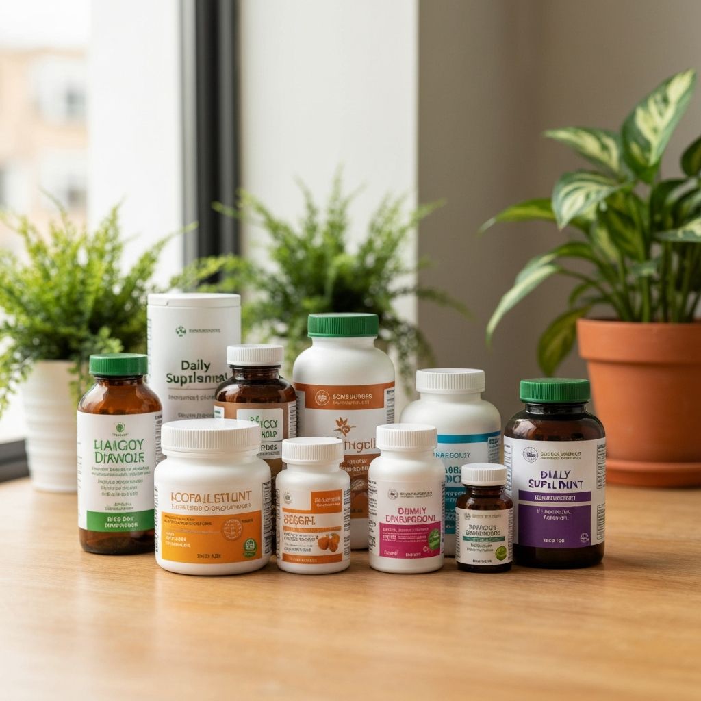 Berbagai jenis suplemen harian
